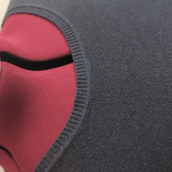 Angela Mara| Grey Crew Neck Sweater with Flared Sleeves Polyester Viscose Blend - Picture 6 of 12